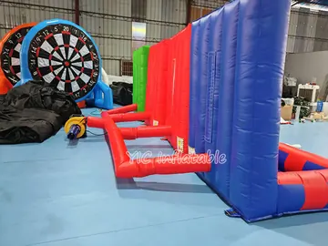 custom interactive inflatable sports game detail view