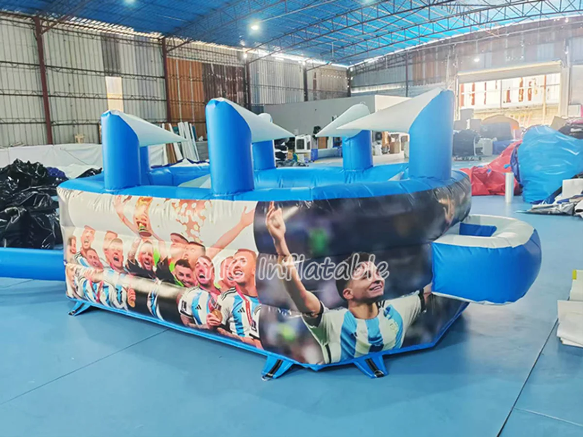 Inflatable Air Hockey Table front view