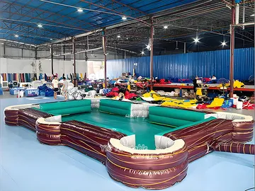 Inflatable Billiard Game Arena front view