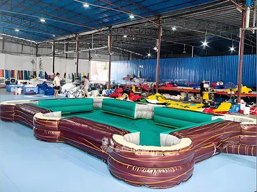 Inflatable Billiard Game Arena play layout