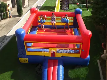 Commercial Inflatable Boxing Ring front view