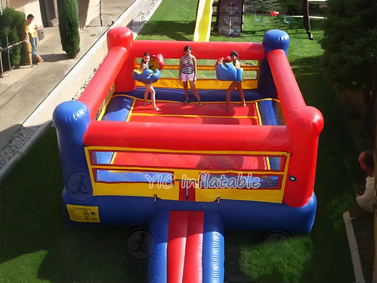 Commercial Inflatable Boxing Ring front view