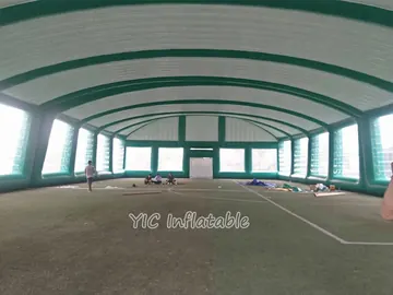 soccer themed interactive inflatable sports game detail view