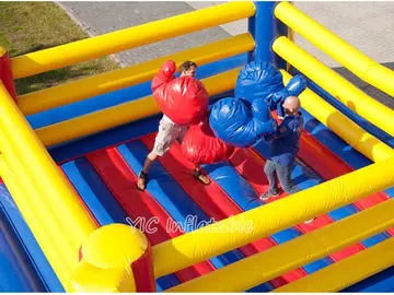 custom interactive inflatable sports game detail view