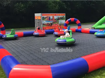 bumper themed interactive inflatable sports game detail view