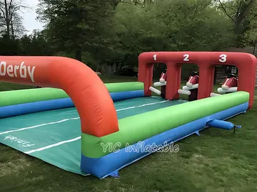 Inflatable Horse Race Game play layout