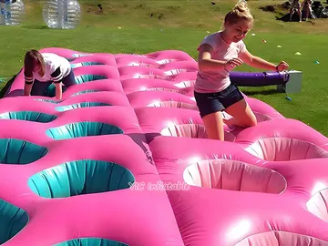 Inflatable Interactive Sports Game side view