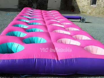Inflatable Interactive Sports Game play layout