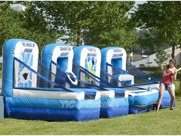 custom interactive inflatable sports game detail view