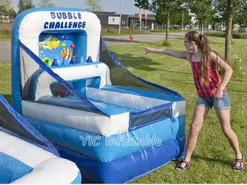 custom interactive inflatable sports game detail view