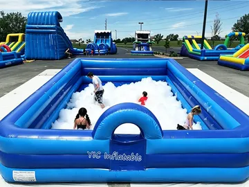 Inflatable Foam Pit Play Area front view