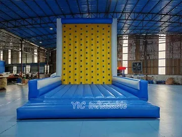Inflatable Rock Climb Slide activity layout