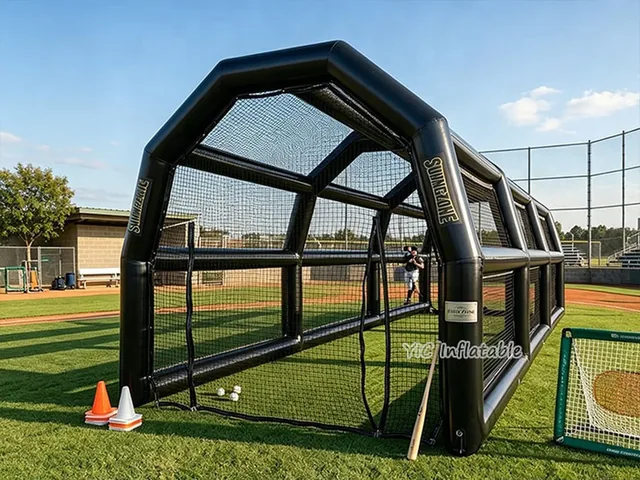 Inflatable Soccer Target Cage product image