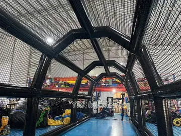 baseball themed interactive inflatable sports game detail view