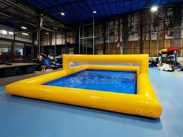 Inflatable Water Volleyball Court play layout