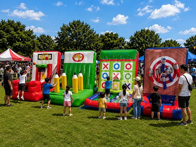 Multi-game Inflatable Sports Challenge product image