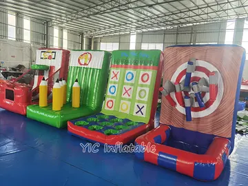 custom interactive inflatable sports game detail view