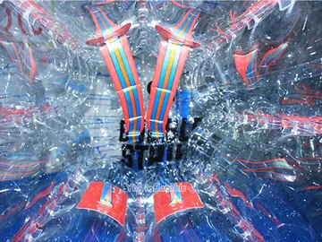 bumper themed interactive inflatable sports game detail view