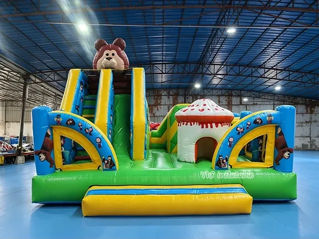 Masha and the Bear Inflatable Playground product image