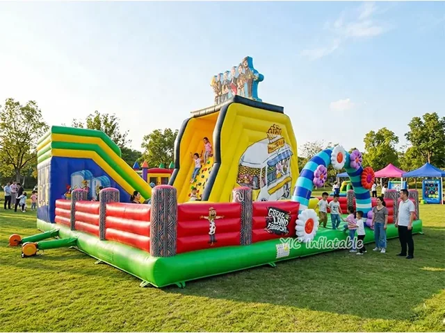Giant Inflatable Theme Park with Slide product image