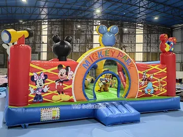 Mickey Mouse Inflatable Playground play layout