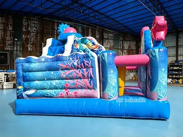 Underwater Theme Playground Inflatable detail view