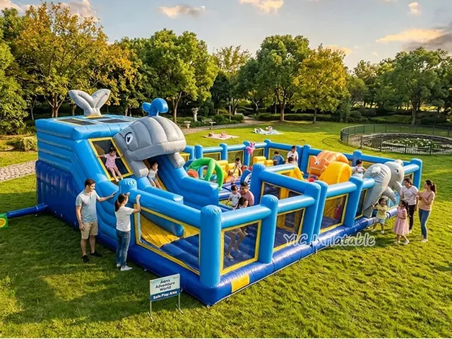 Inflatable Ocean Playground product image